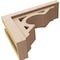 Ekena Millwork 5"W x 15"D x 10"H Classic Sheridan Rough Cedar Woodgrain TimberThane Corbel, Primed Tan CORUR05X15X10SHERCPR - alternate 5